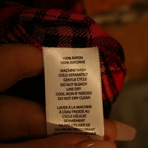 BeachLunchLounge Charley Buttoned Shirt Red/Black - Picture 4 of 6